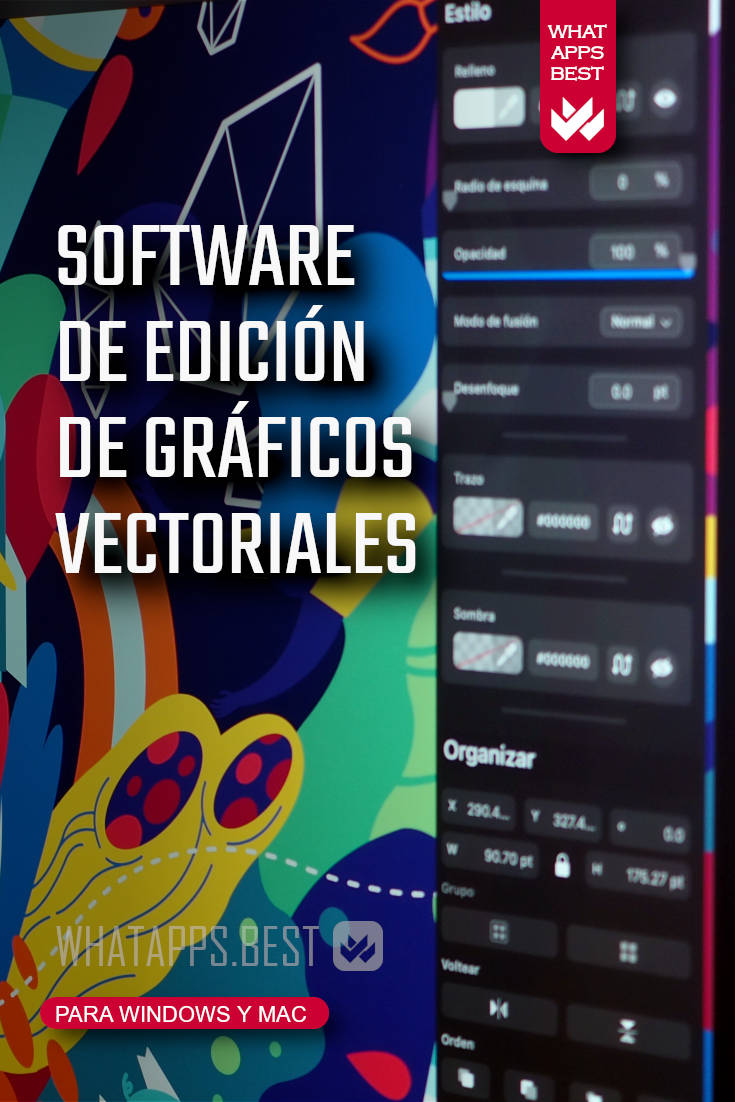 Software de edición de gráficos vectoriales para Windows y Mac