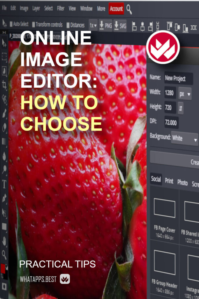 How to choose an online image editor