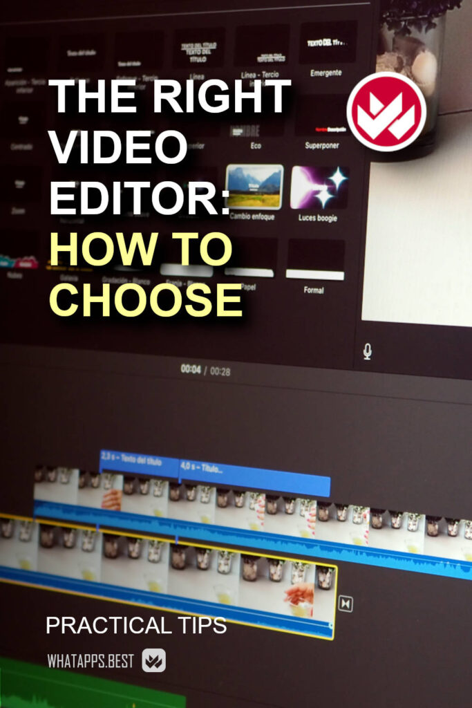 Which video editing software to choose and how to do that