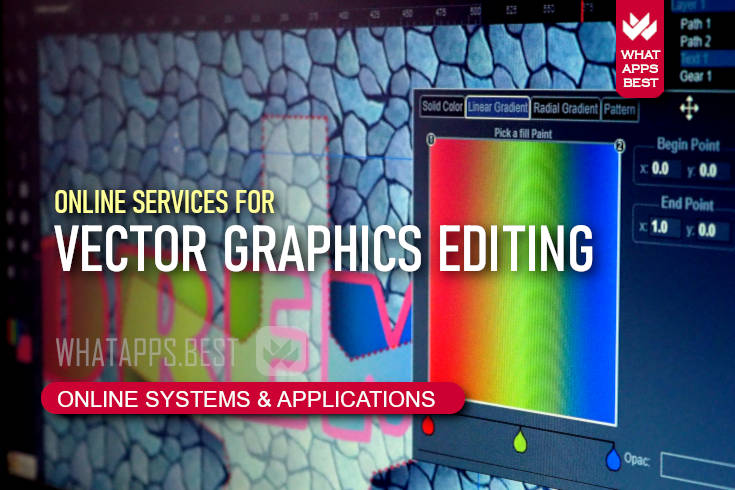 Online services for vector graphics editing